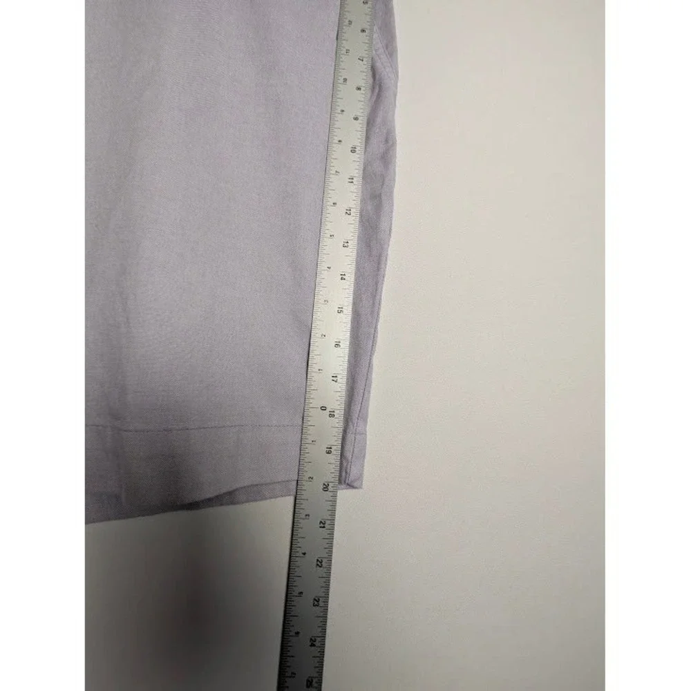 Oak‎ Hill Chino Shorts Mens 46 Purple Pastel Cotton Expandable Waist 7